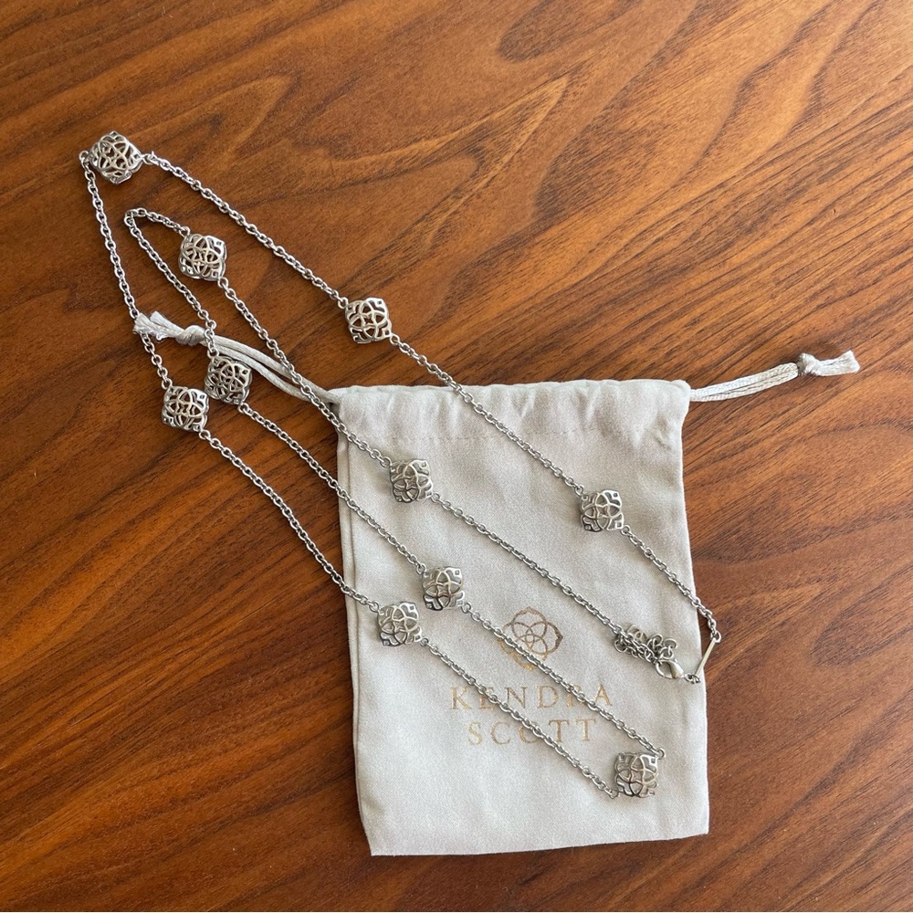 Kendra Scott Logo Station Necklace